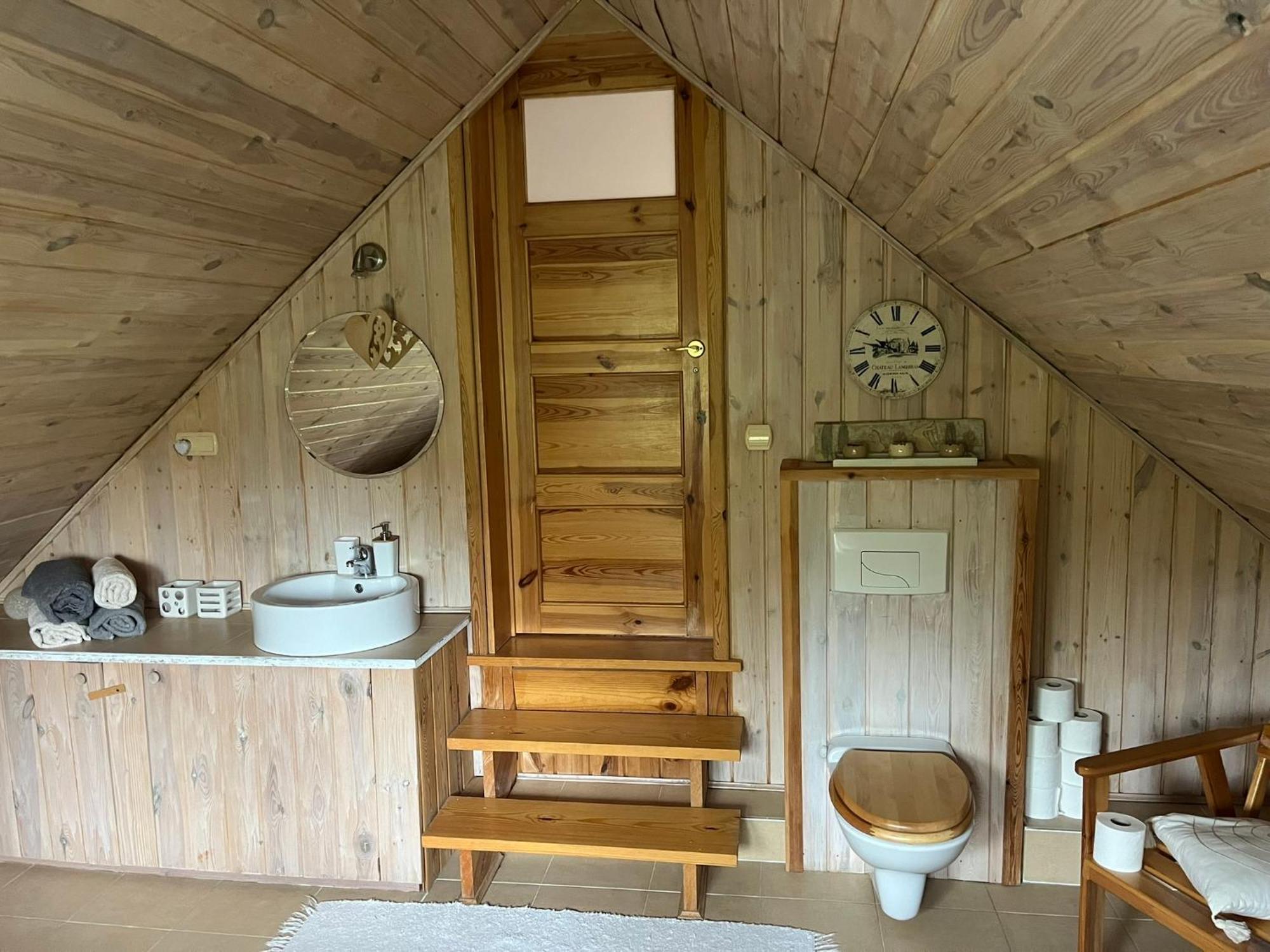 Drewniany Dom W Cudownej Okolicy "Twoja Ostoja" Villa Brusy Buitenkant foto